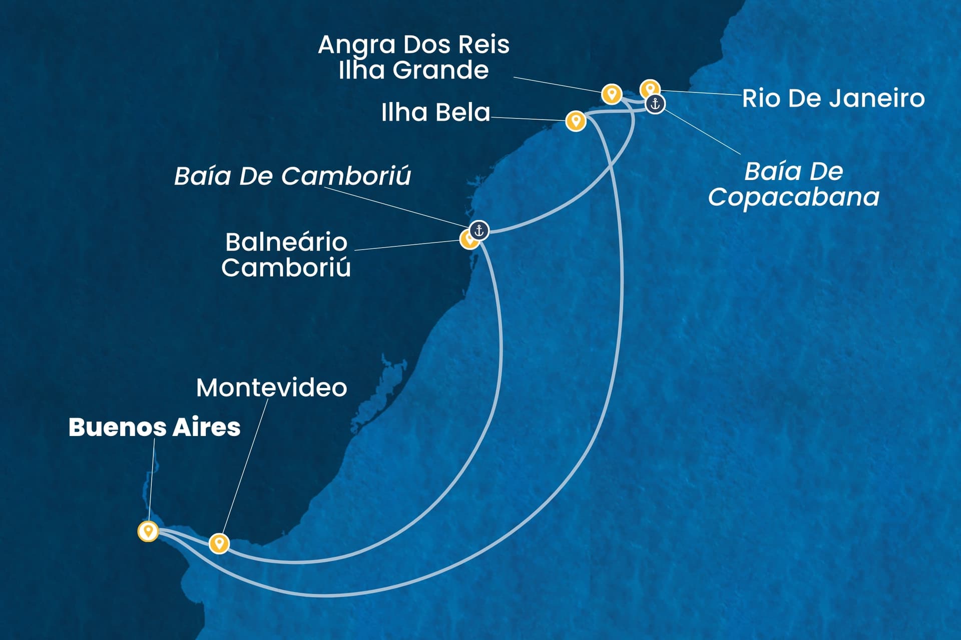 9 nights South American cruise on Costa Serena 
from 🇦🇷 Buenos Aires 