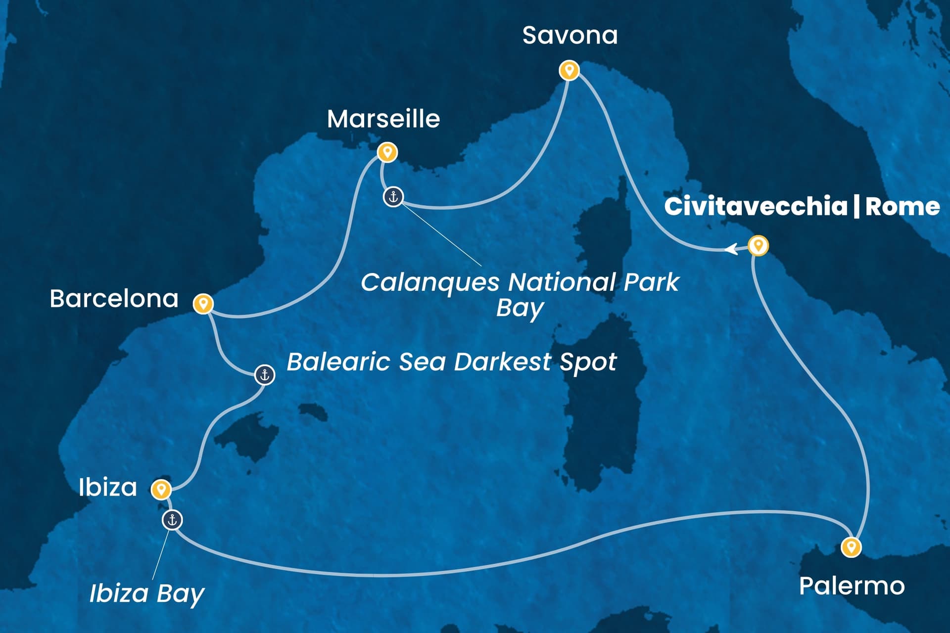7 nights cruise on Costa Smeralda 
from 🇮🇹 Civitavecchia 