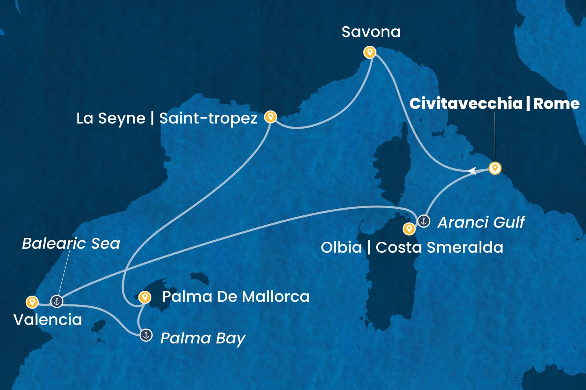 7 nights cruise on Costa Pacifica
from ๐ฎ๐น Civitavecchia