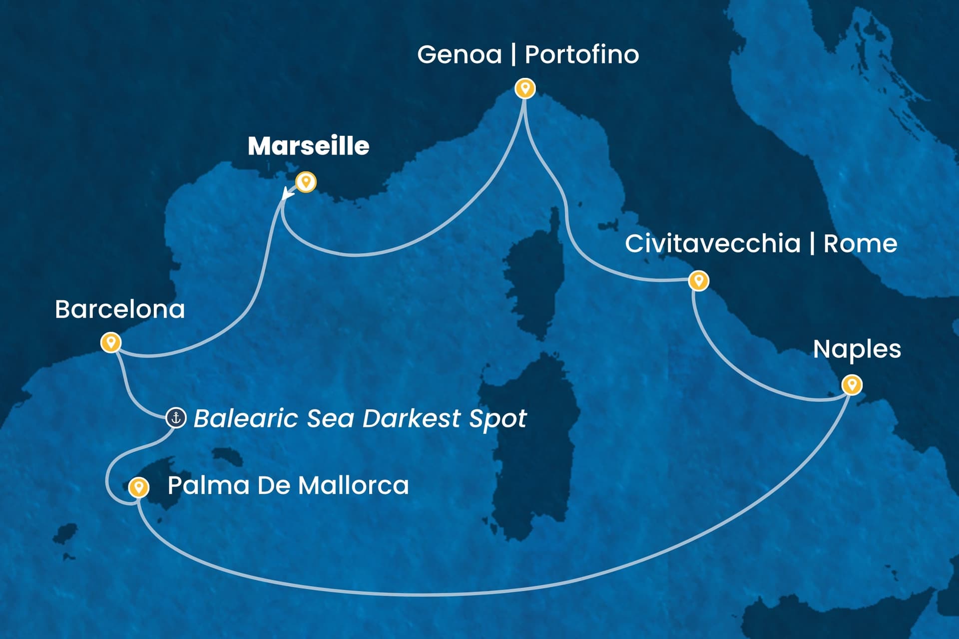 7 nights cruise on Costa Toscana 
from 🇫🇷 Marseille 