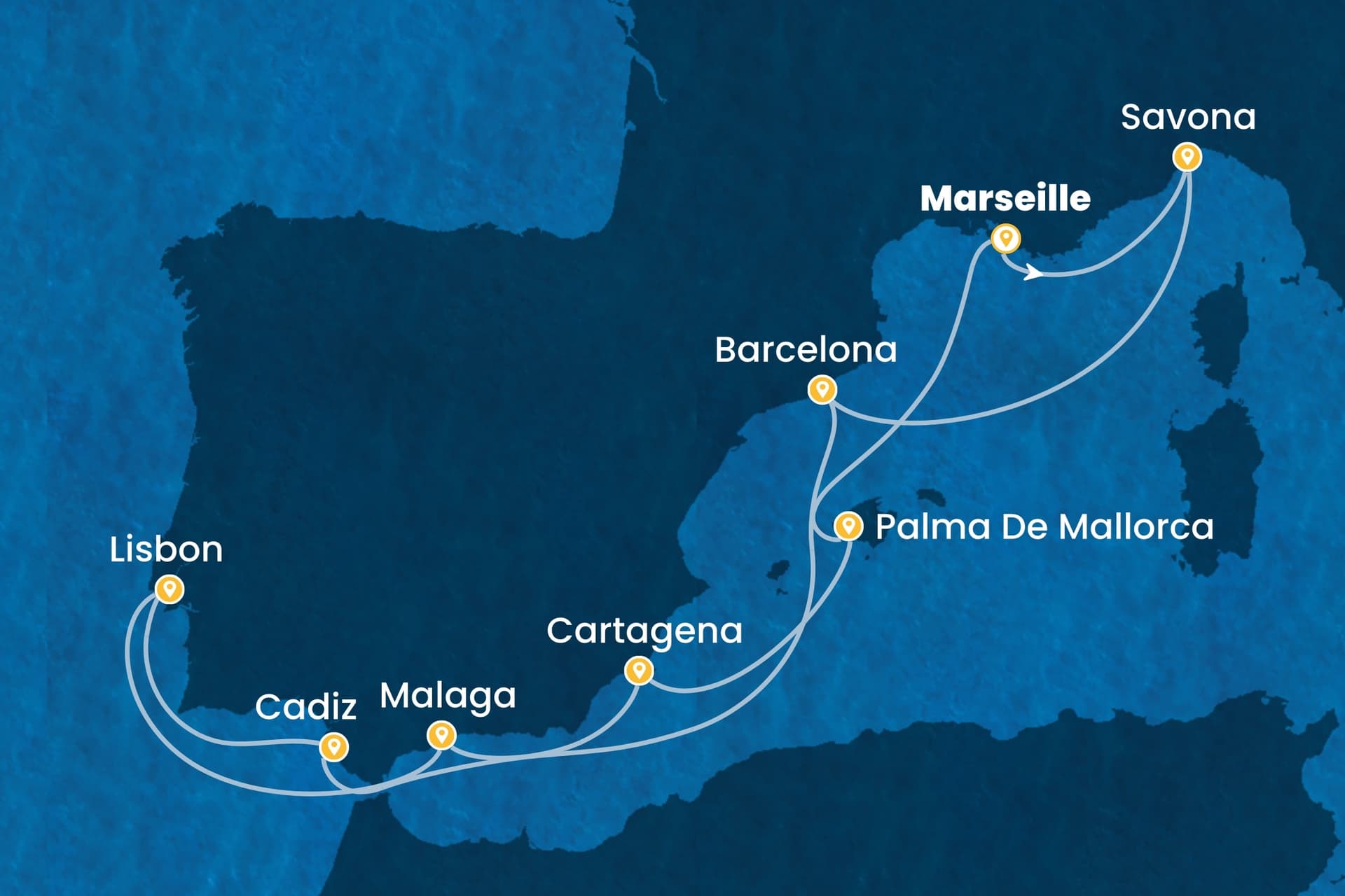 11 nights cruise on Costa Diadema 
from 🇫🇷 Marseille 
