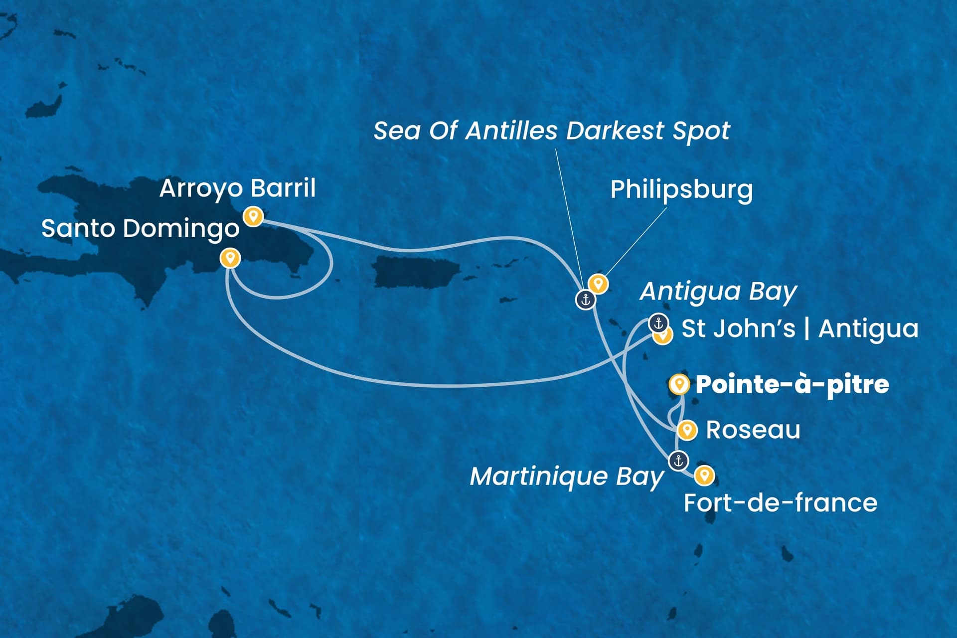 8 nights Caribbean cruise on Costa Favolosa 
from 🇬🇵 Pointe-à-Pitre 