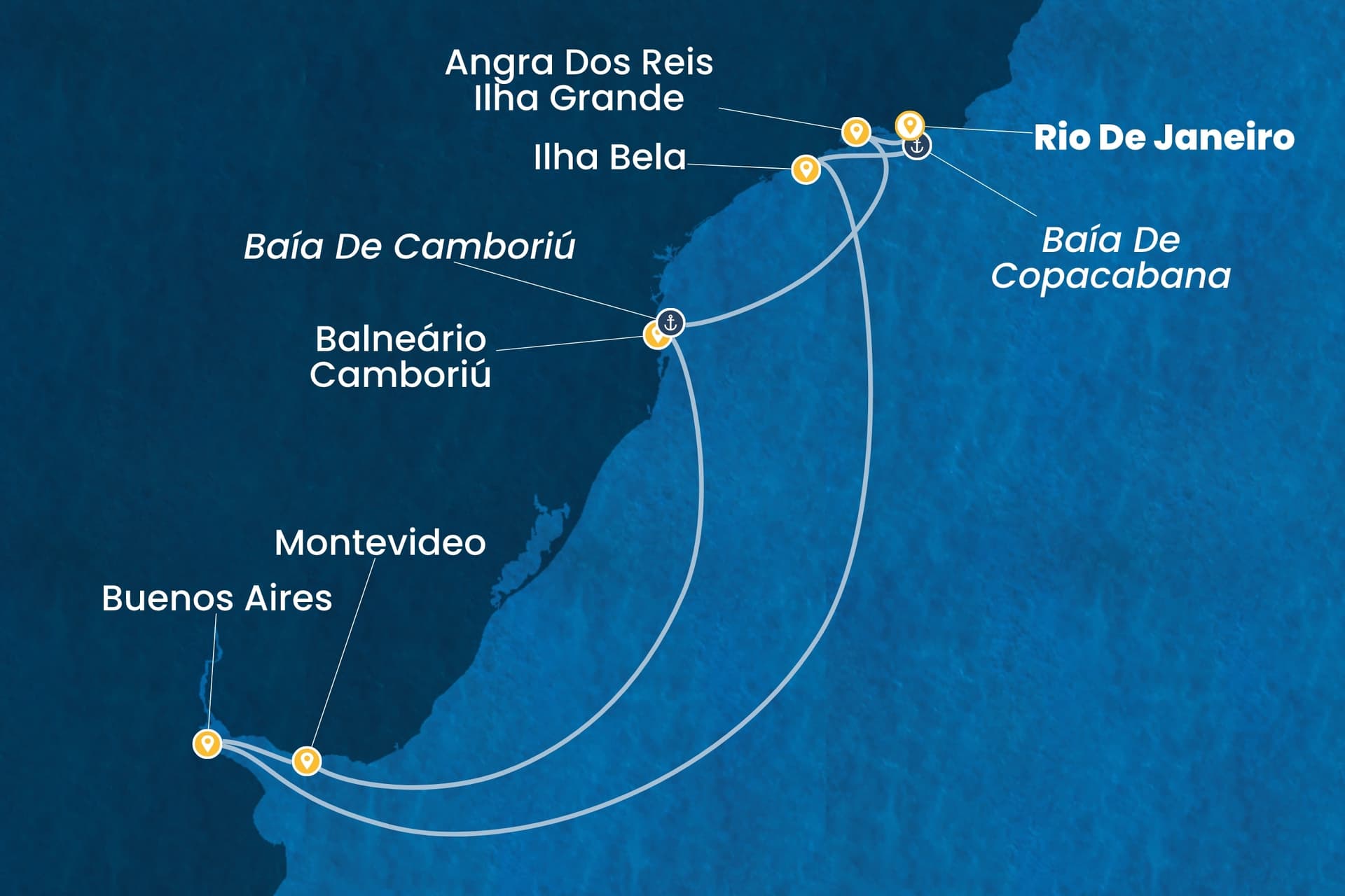 9 nights South American cruise on Costa Serena
from ๐ง๐ท Rio de Janeiro