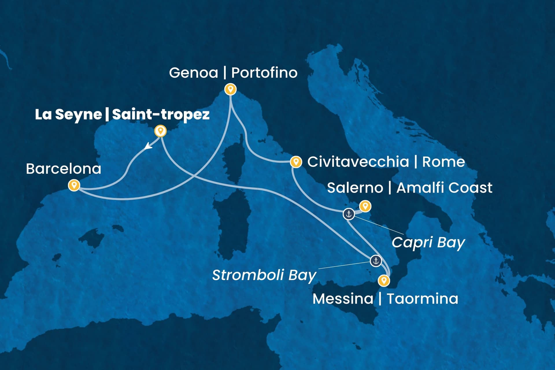 7 nights cruise on Costa Fascinosa 
from 🇫🇷 La Seyne-sur-Mer 