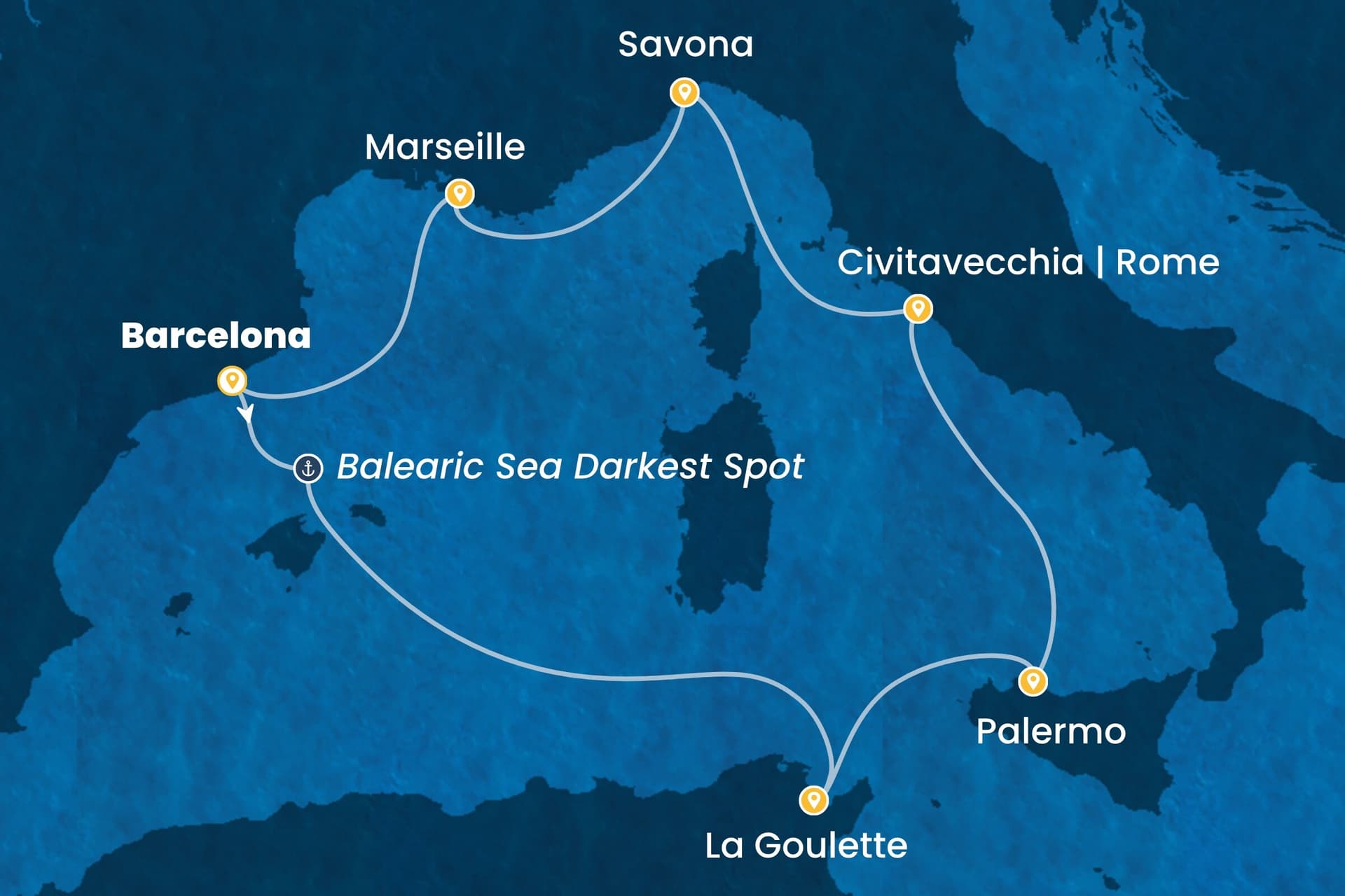 7 nights cruise on Costa Pacifica 
from 🇪🇸 Barcelona 