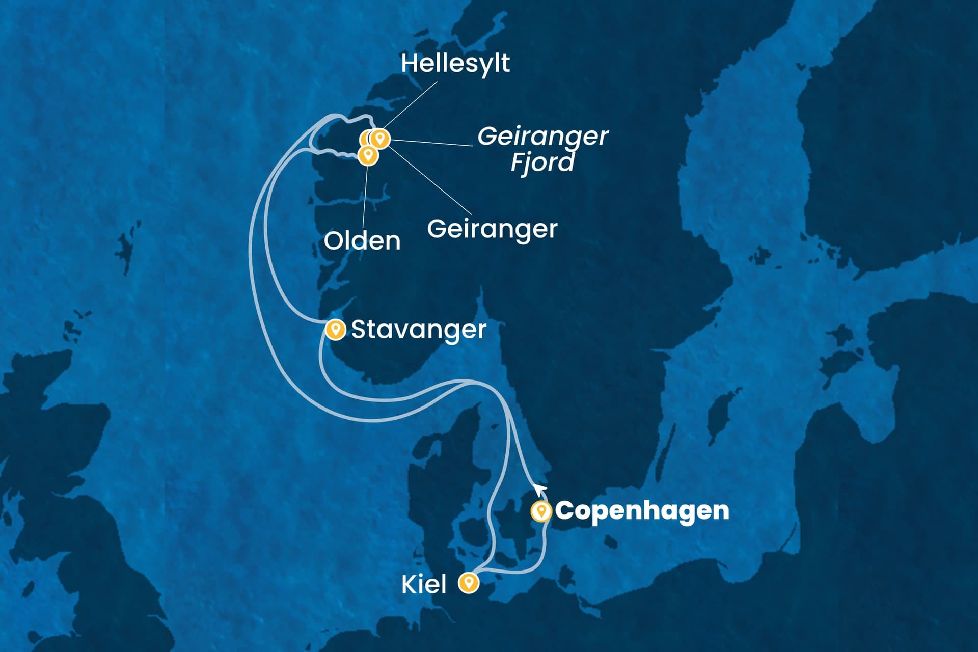 7 nights North European cruise on Costa Diadema 
from 🇩🇰 Copenhagen 