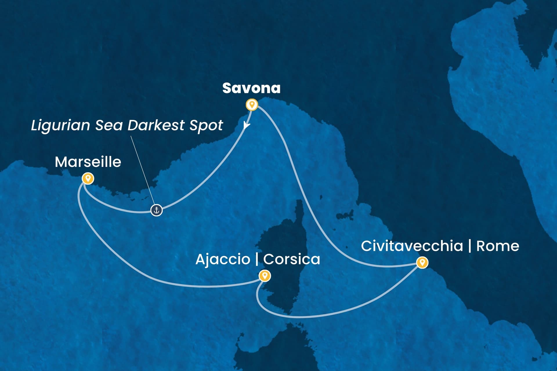 4 nights cruise on Costa Deliziosa 
from 🇮🇹 Savona 
