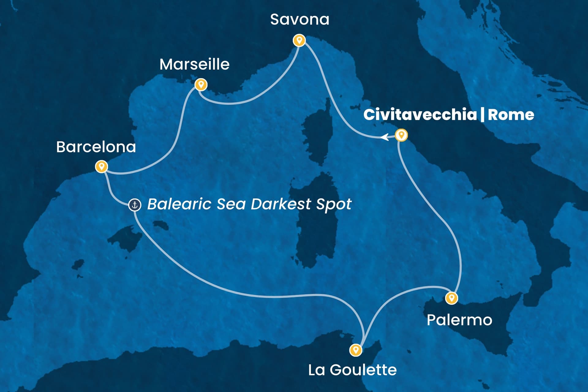 7 nights cruise on Costa Pacifica 
from 🇮🇹 Civitavecchia 