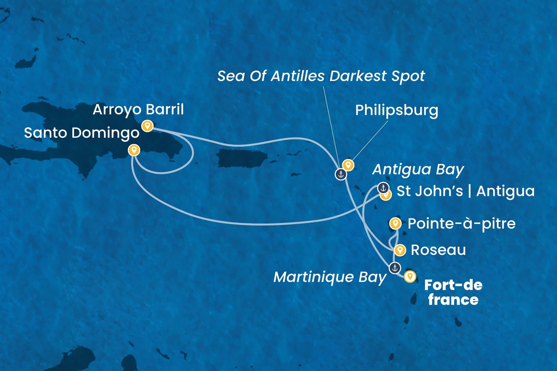 8 nights Caribbean cruise on Costa Favolosa 
from 🇲🇶 Fort-de-France 
