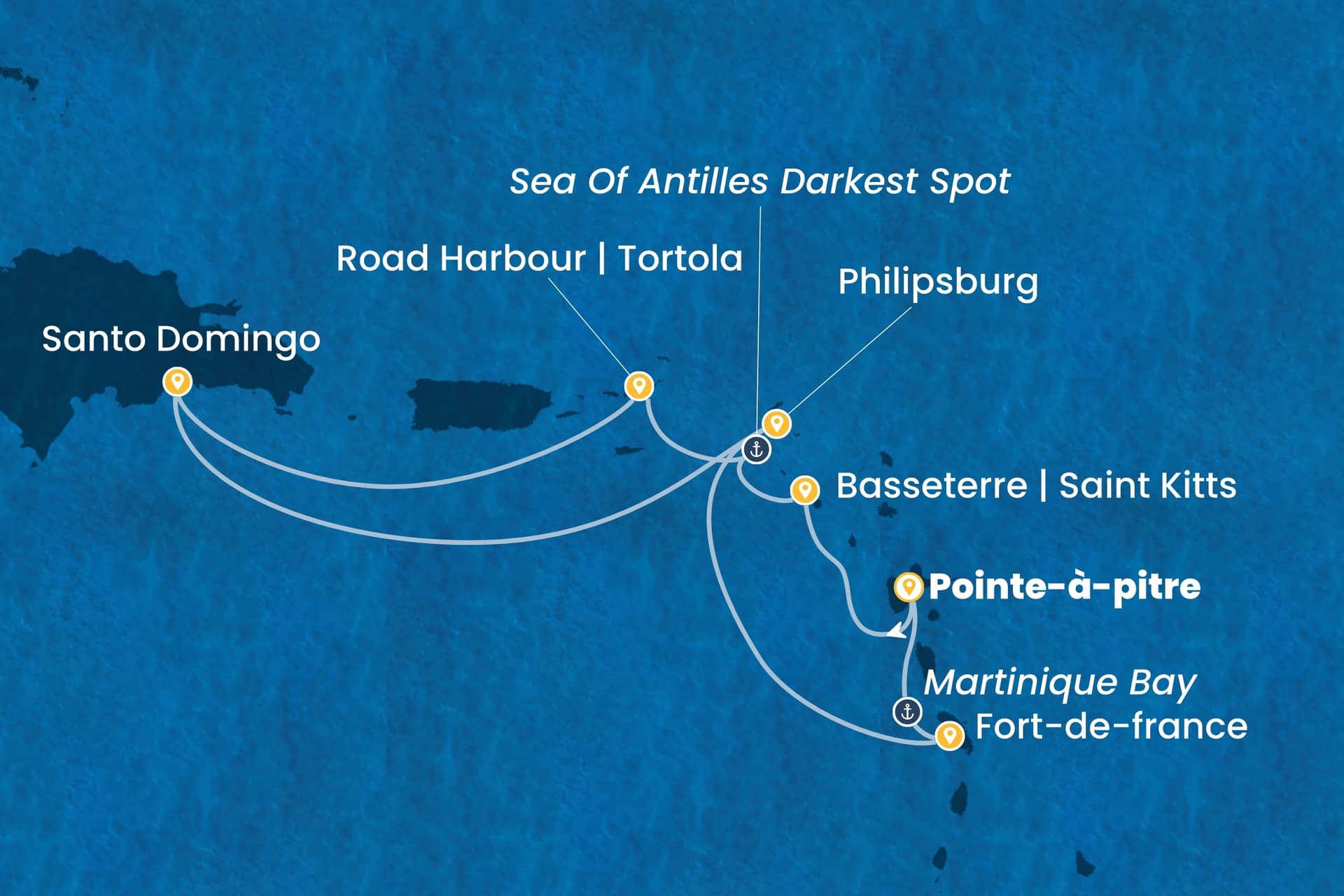 7 nights Caribbean cruise on Costa Favolosa 
from 🇬🇵 Pointe-à-Pitre 