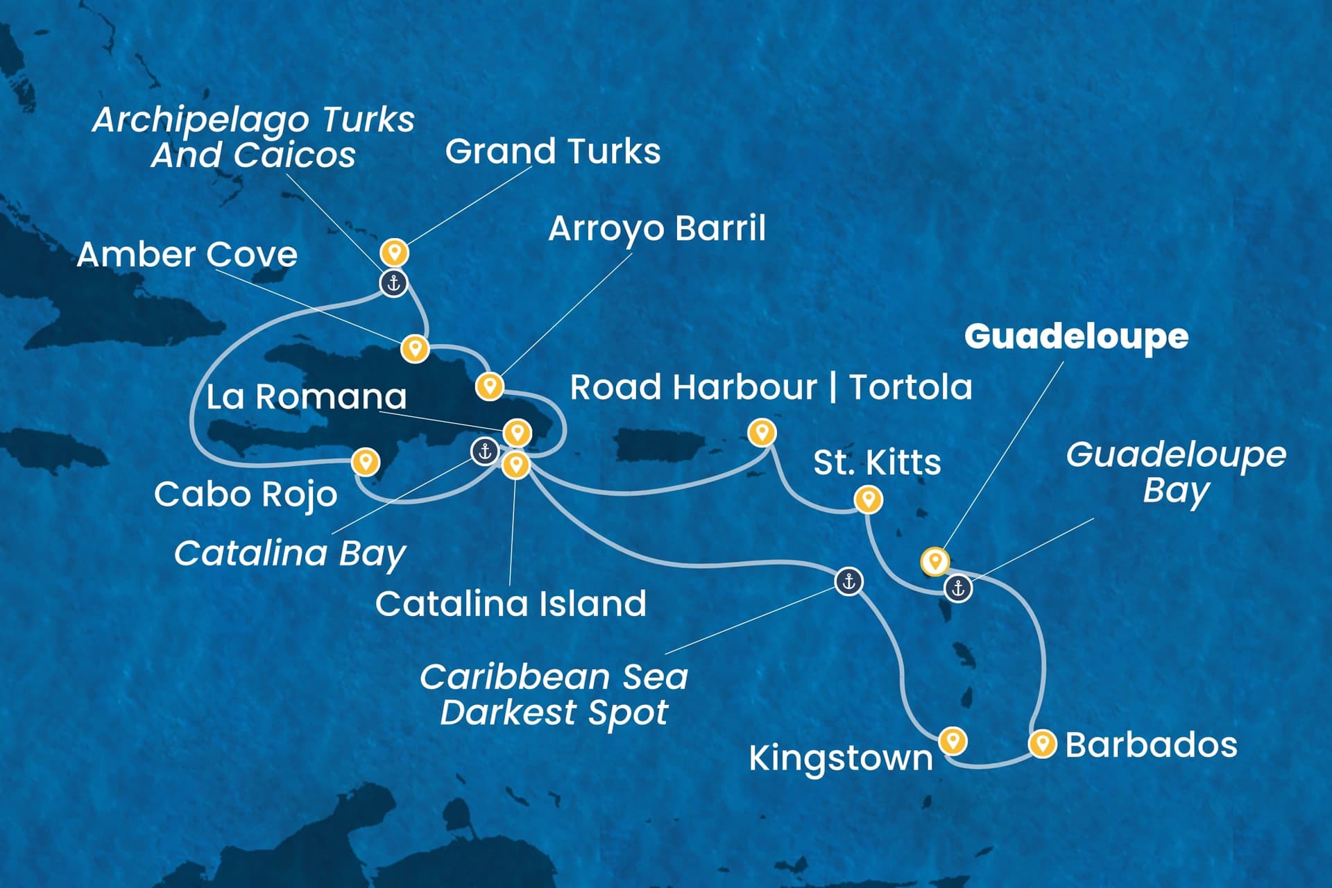 14 nights Caribbean cruise on Costa Fascinosa 
from 🇬🇵 Pointe a Pitre 