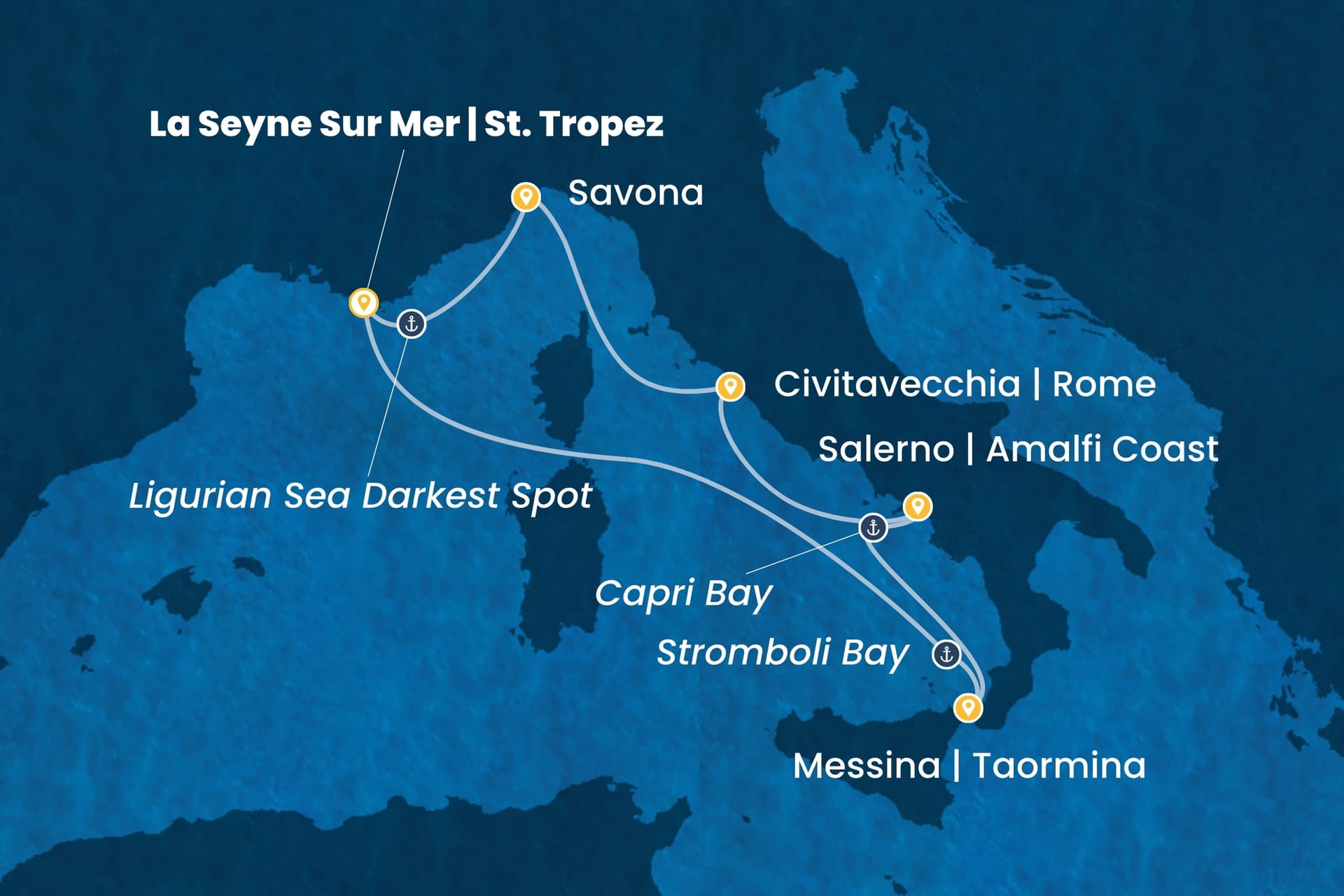 6 nights cruise on Costa Fascinosa 
from 🇫🇷 La Seyne-sur-Mer 