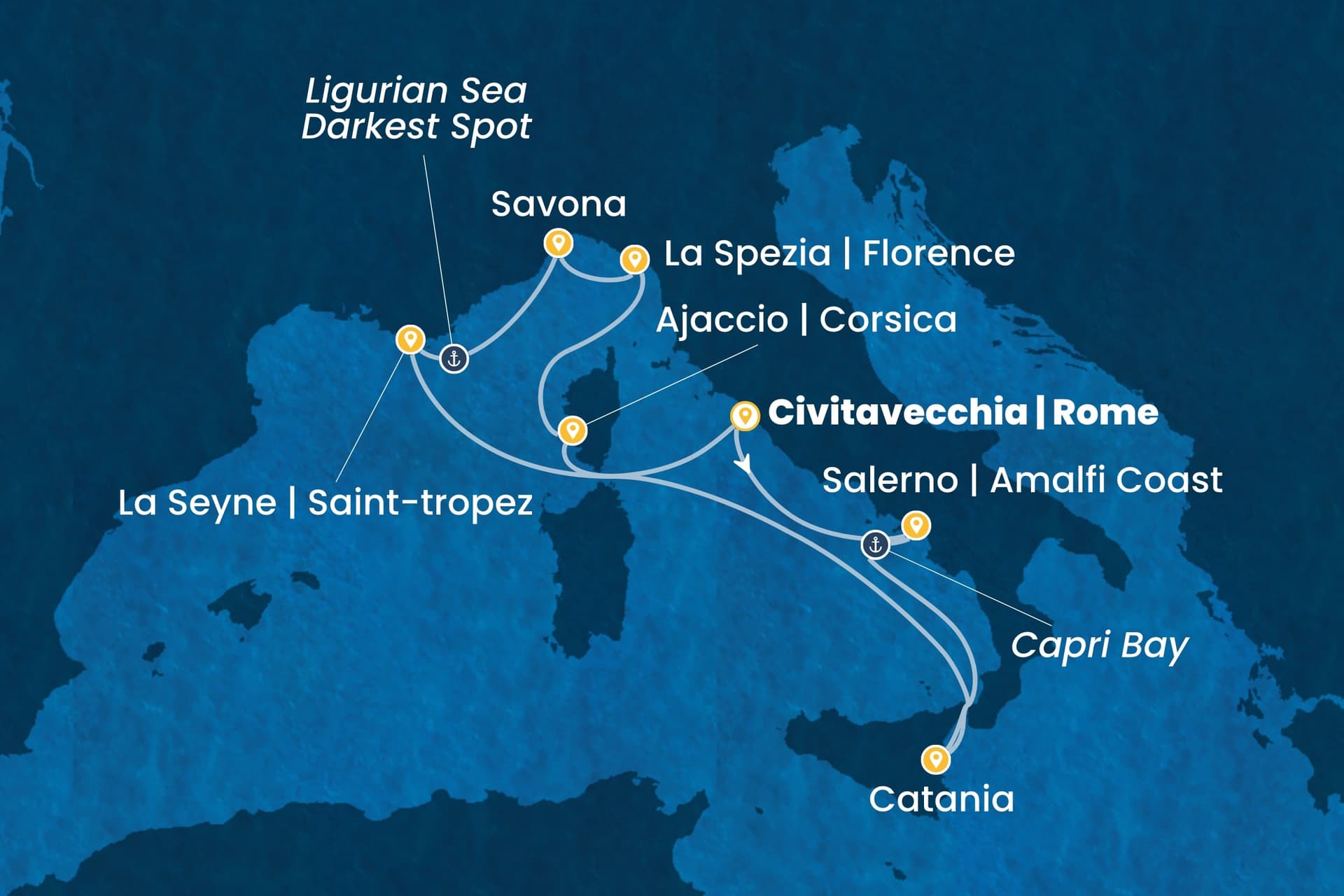 8 nights cruise on Costa Fascinosa 
from 🇮🇹 Civitavecchia 