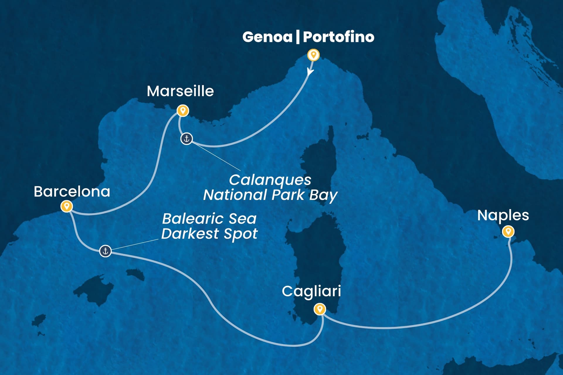 5 nights cruise on Costa Toscana
from ๐ฎ๐น Genova to ๐ฎ๐น Naples