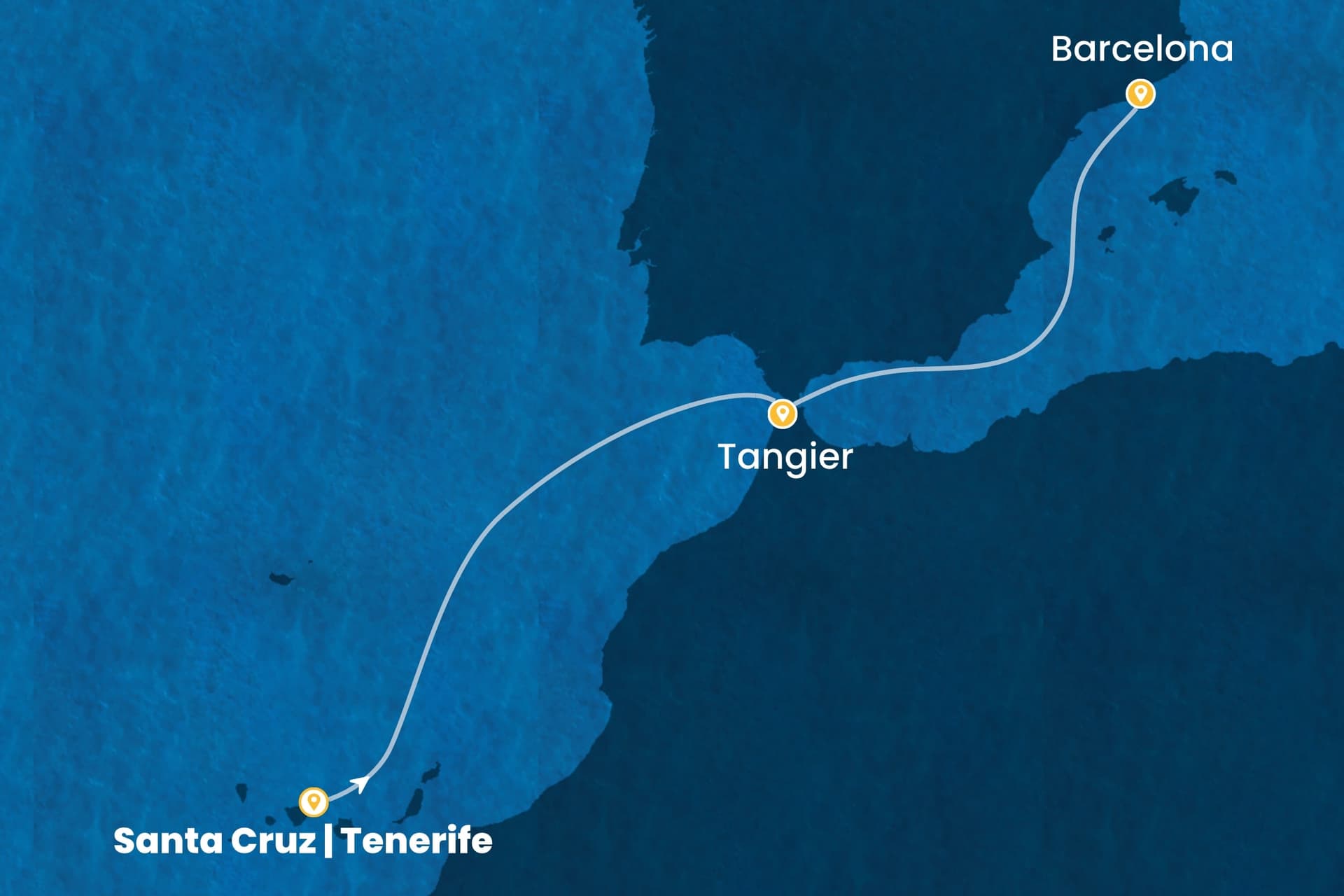4 nights cruise on Costa Smeralda 
from 🇪🇸 Tenerife to 🇪🇸 Barcelona 