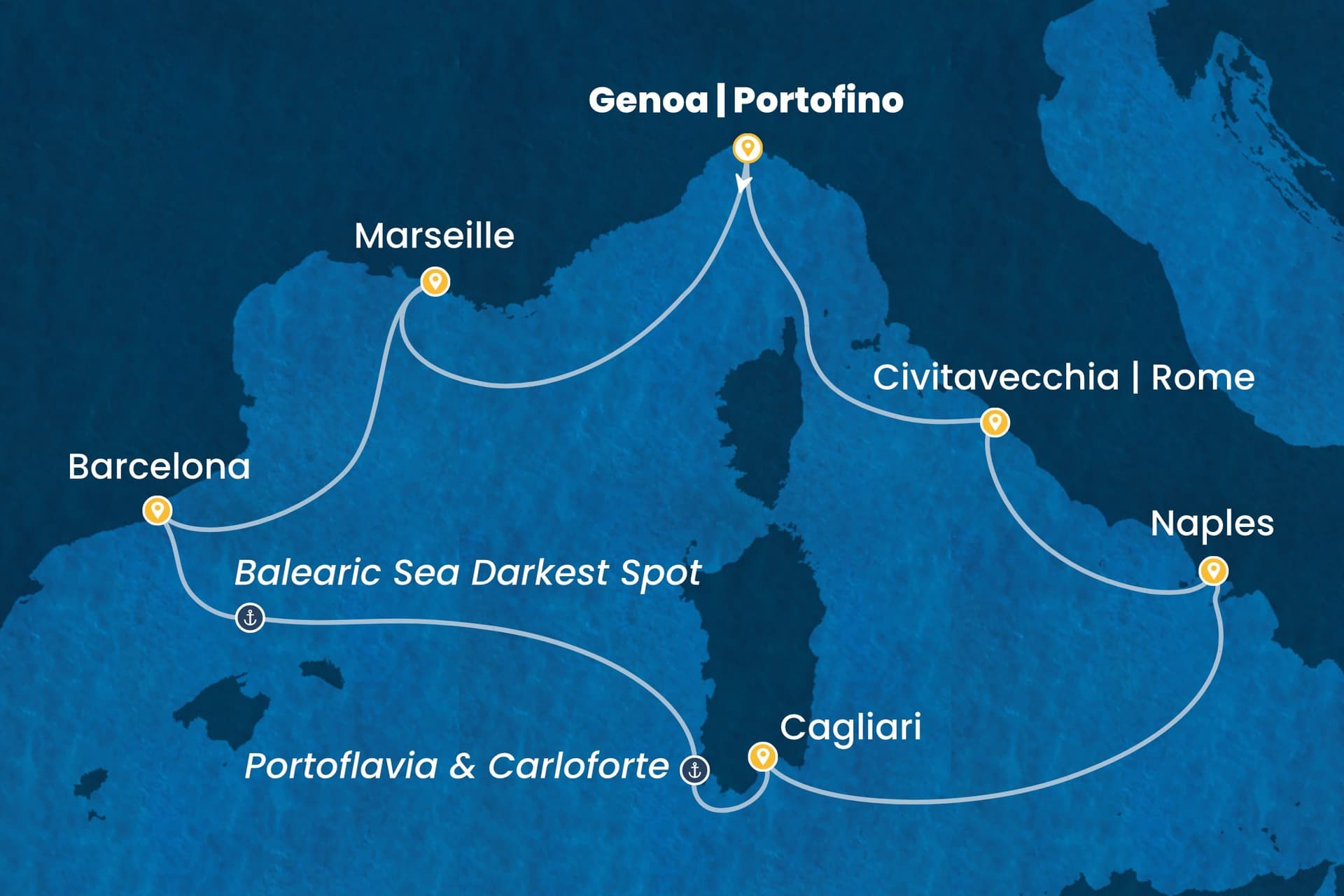 7 nights cruise on Costa Smeralda 
from 🇮🇹 Genova 