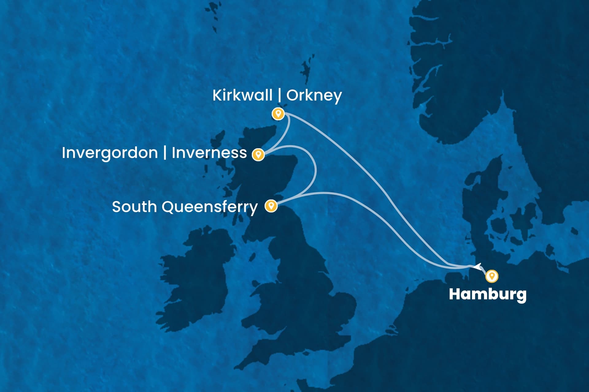 7 nights North European cruise on Costa Favolosa 
from 🇩🇪 Hamburg 