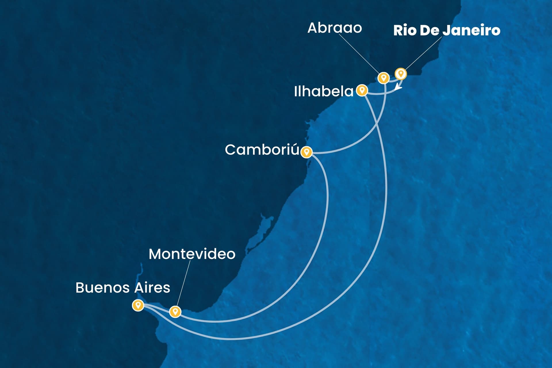9 nights South American cruise on Costa Serena 
from 🇧🇷 Rio de Janeiro 