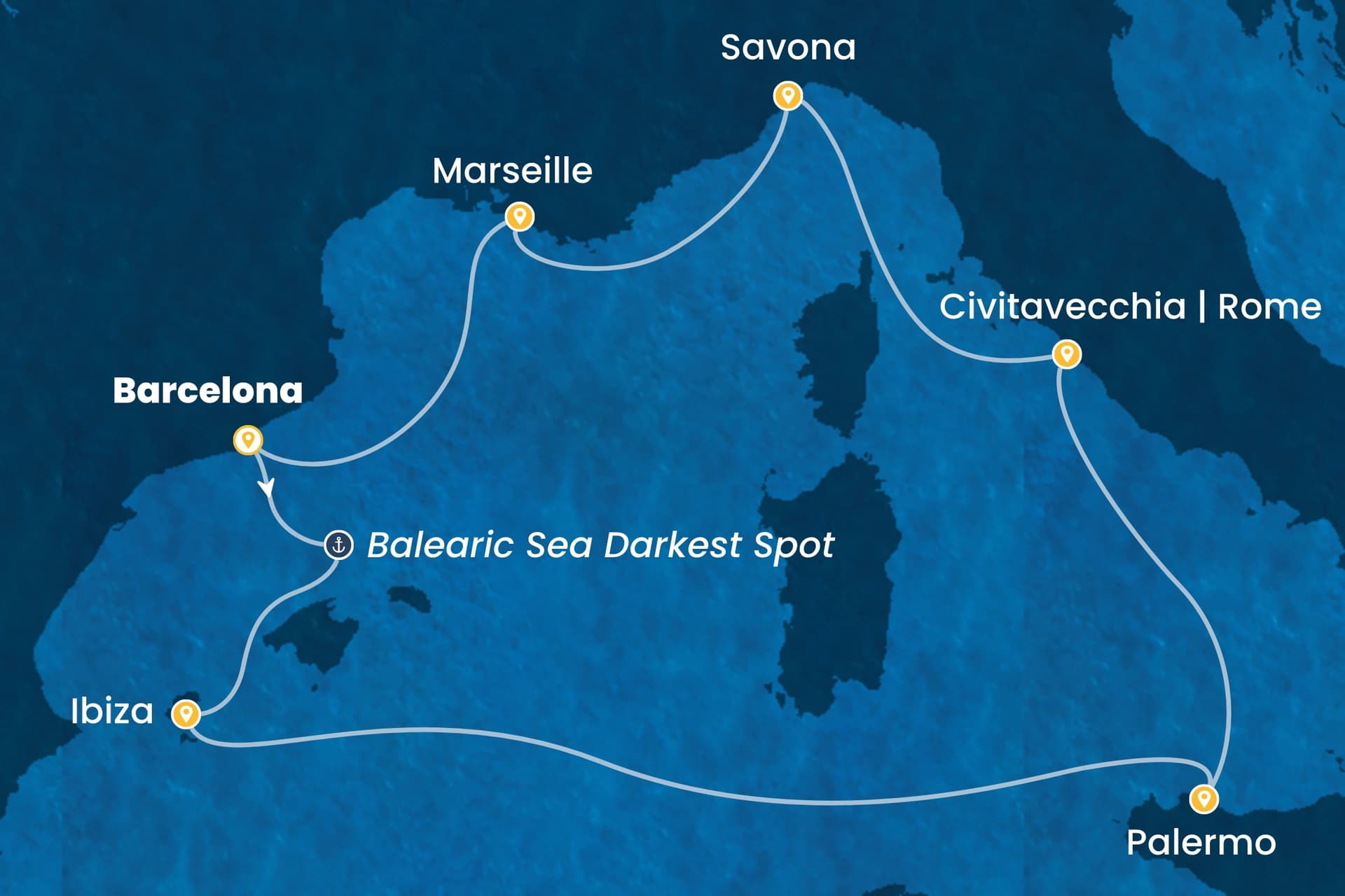 7 nights cruise on Costa Smeralda 
from 🇪🇸 Barcelona 