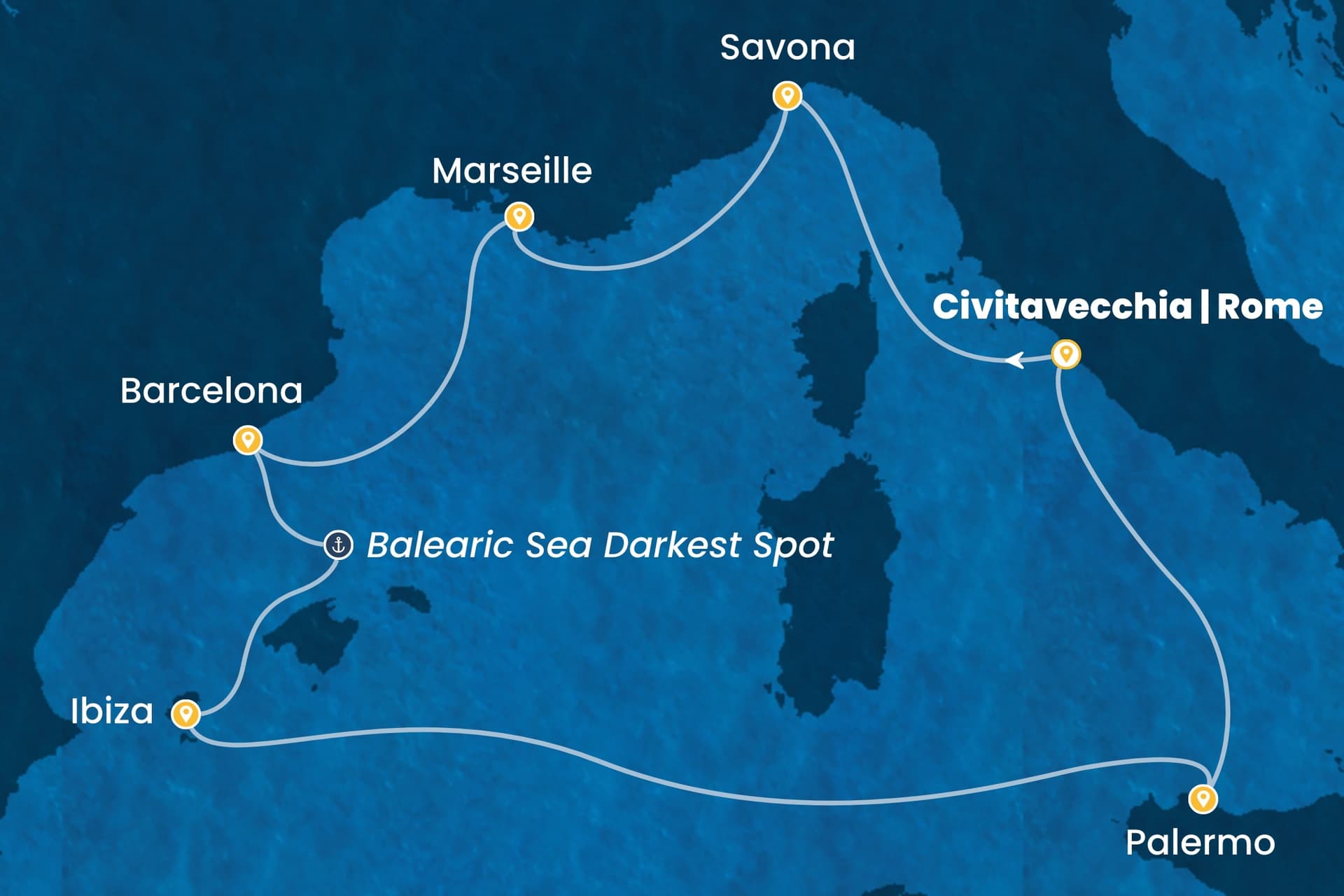 7 nights cruise on Costa Smeralda 
from 🇮🇹 Civitavecchia 