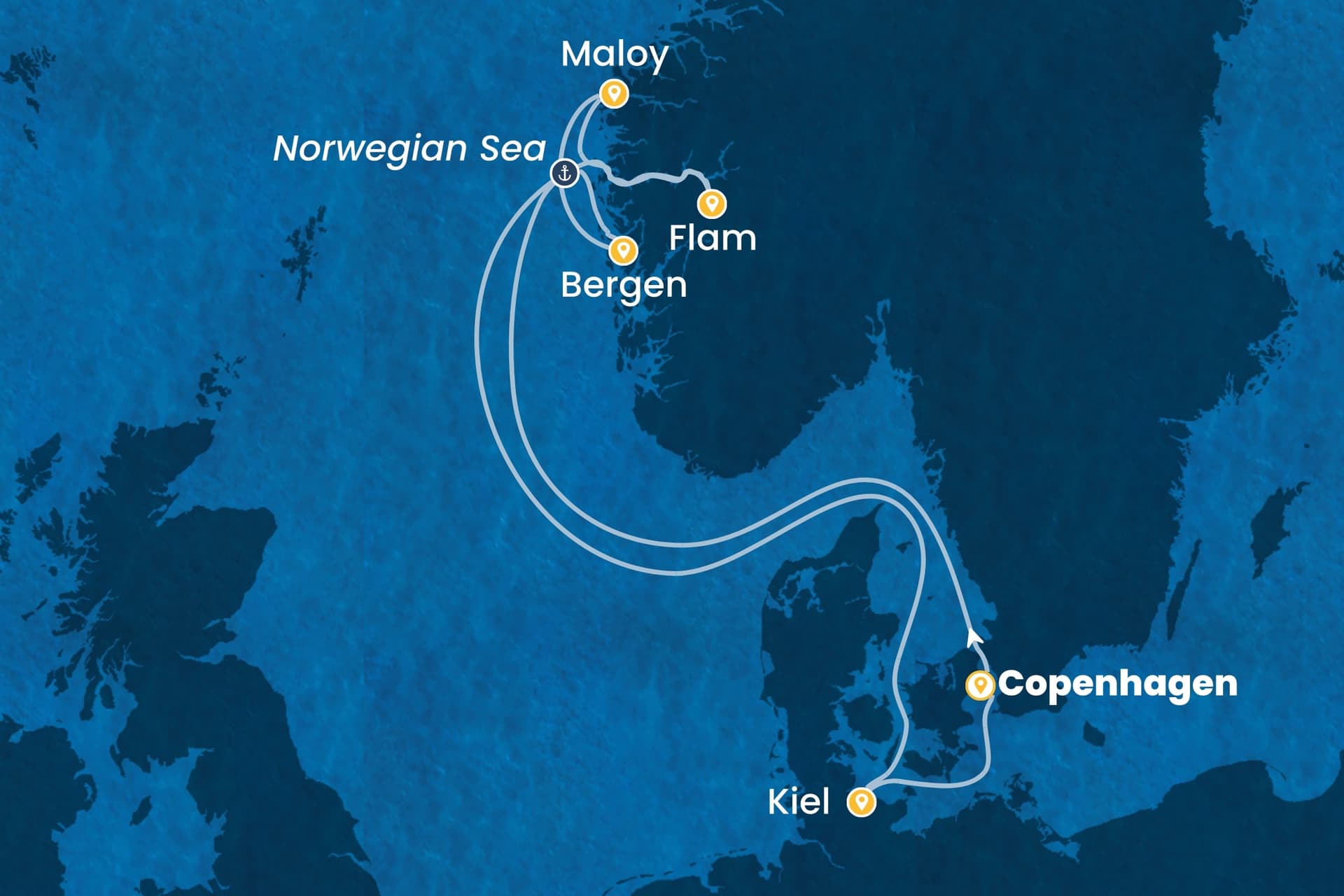 7 nights North European cruise on Costa Diadema 
from 🇩🇰 Copenhagen 