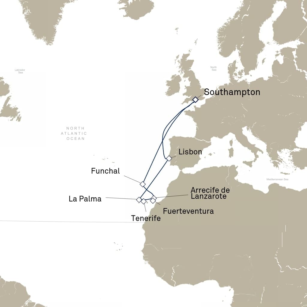 14 nights Mediterranean cruise on Queen Anne 
from 🇬🇧 Southampton 