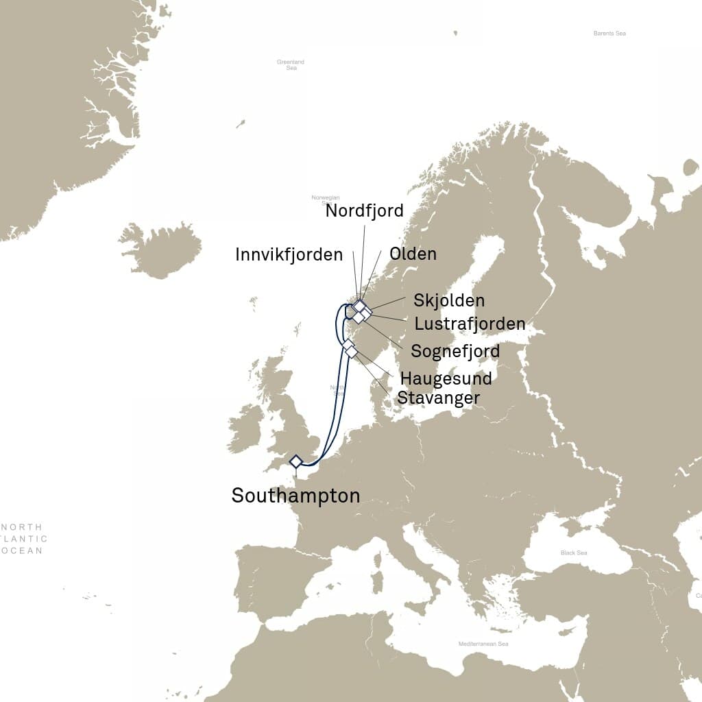 7 nights North European cruise on Queen Anne 
from 🇬🇧 Southampton 
