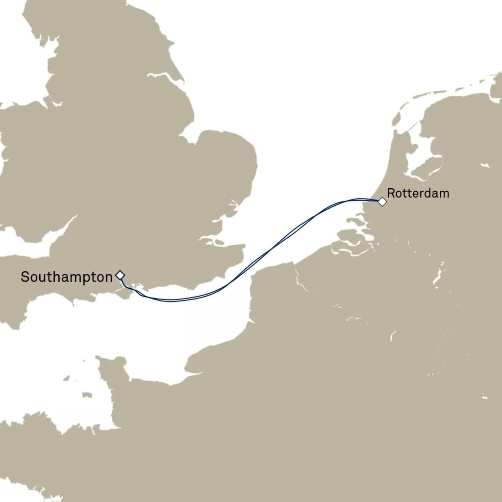 4 nights Mediterranean cruise on Queen Mary 2 
from 🇬🇧 Southampton 