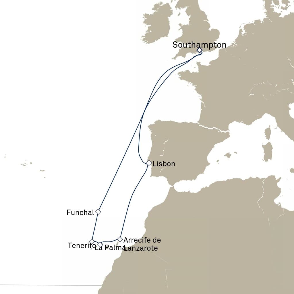18 nights Transatlantic cruise on Queen Mary 2
from ๐บ๐ธ New York
