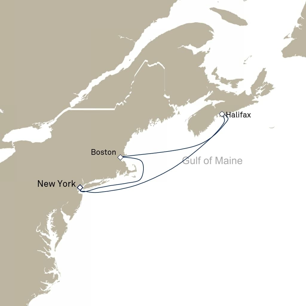 7 nights North East American cruise on Queen Mary 2 
from 🇺🇸 New York 