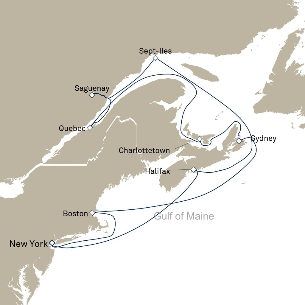 14 nights North East American cruise on Queen Mary 2 
from 🇺🇸 New York 