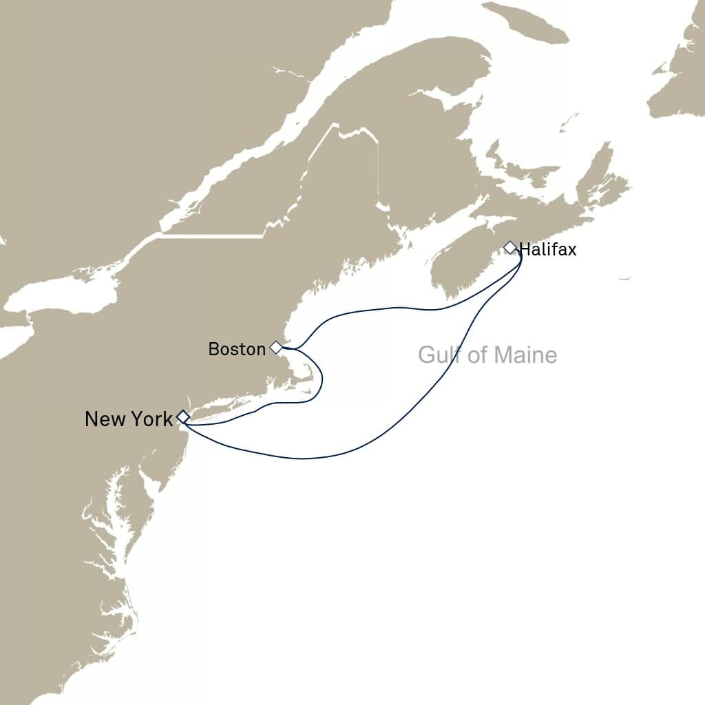 7 nights North East American cruise on Queen Mary 2 
from 🇺🇸 New York 