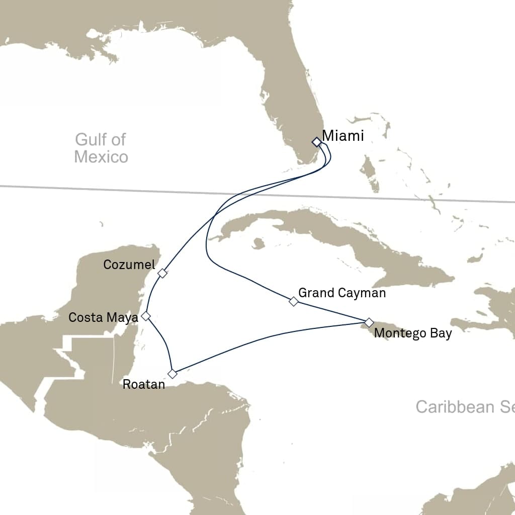 9 nights Caribbean cruise on Queen Elizabeth
from 🇺🇸 Miami