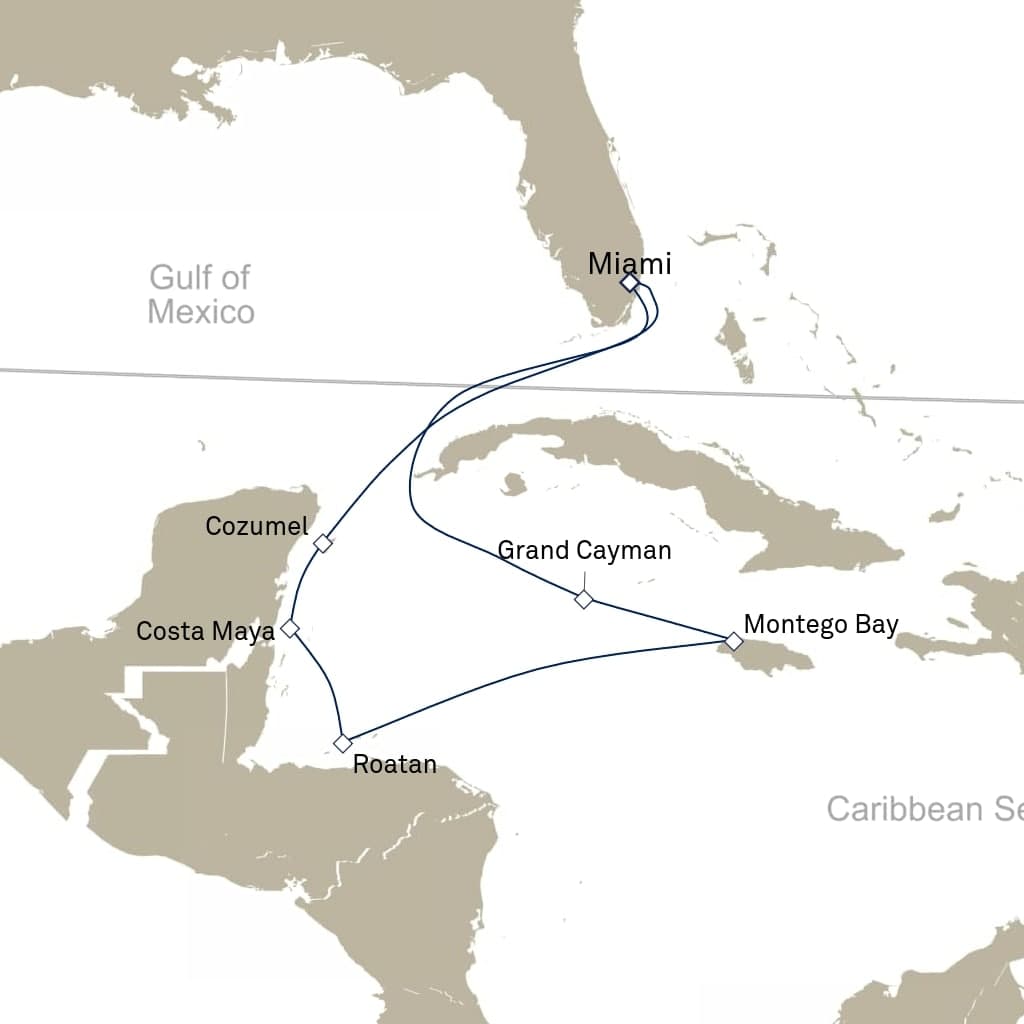 9 nights Caribbean cruise on Queen Elizabeth 
from 🇺🇸 Miami 