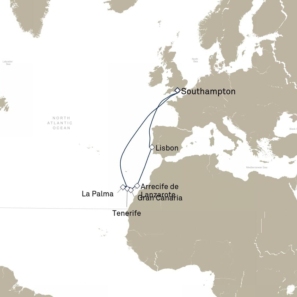 12 nights Mediterranean cruise on Queen Elizabeth 
from 🇬🇧 Southampton 