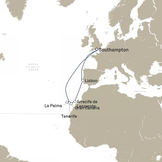 12 nights Mediterranean cruise on Queen Elizabeth 
from 🇬🇧 Southampton 