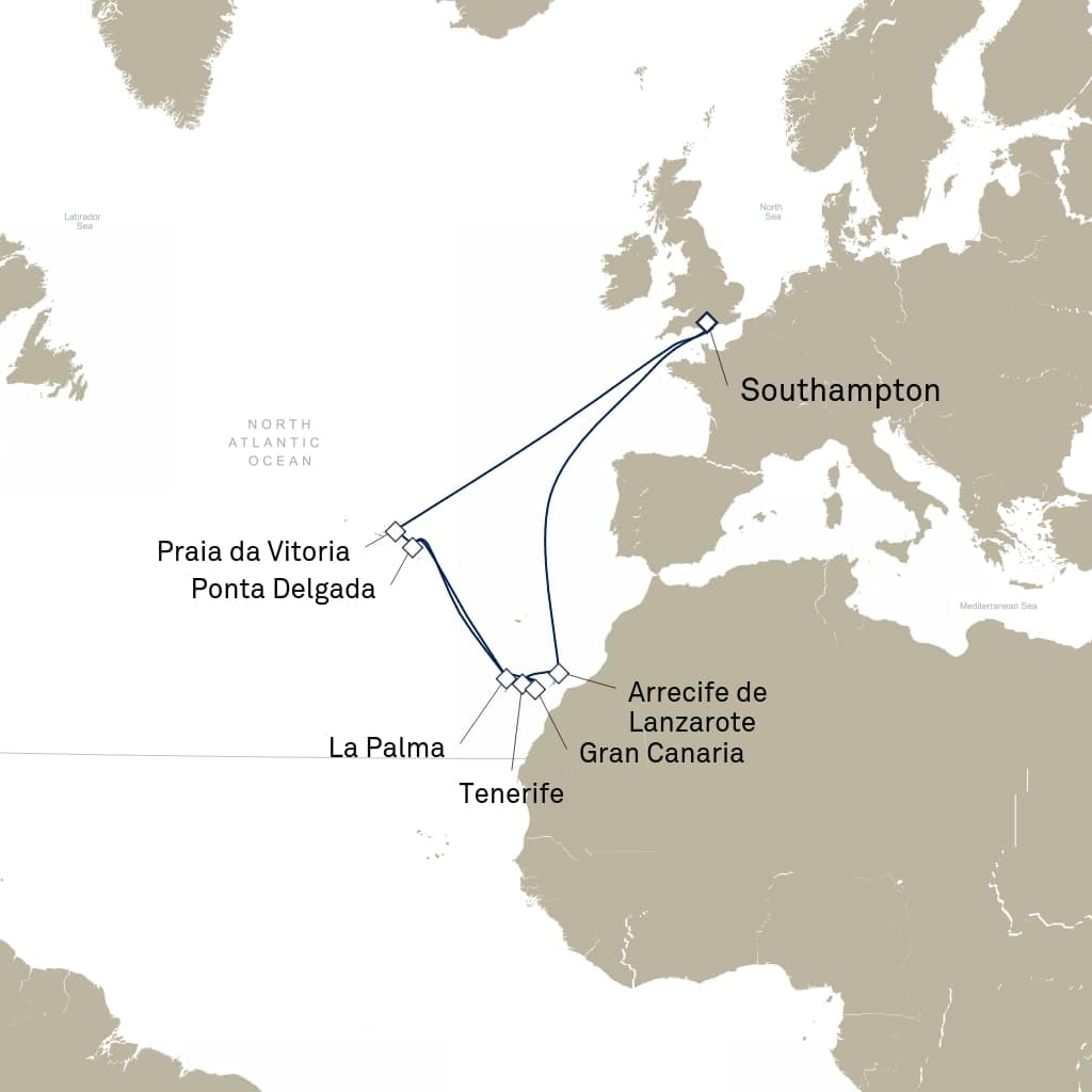 14 nights Mediterranean cruise on Queen Elizabeth 
from 🇬🇧 Southampton 
