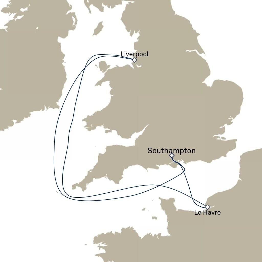 6 nights Mediterranean cruise on Queen Elizabeth 
from 🇬🇧 Southampton 