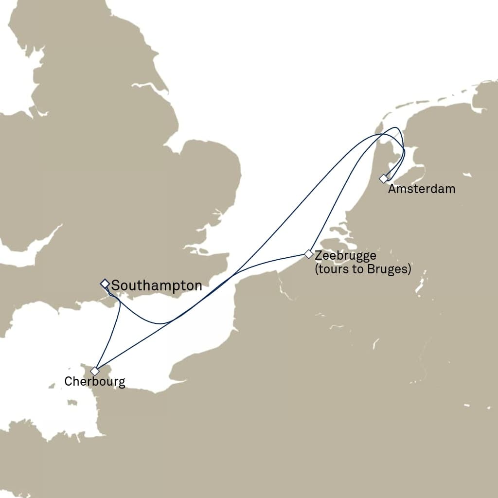 7 nights Mediterranean cruise on Queen Victoria 
from 🇬🇧 Southampton 