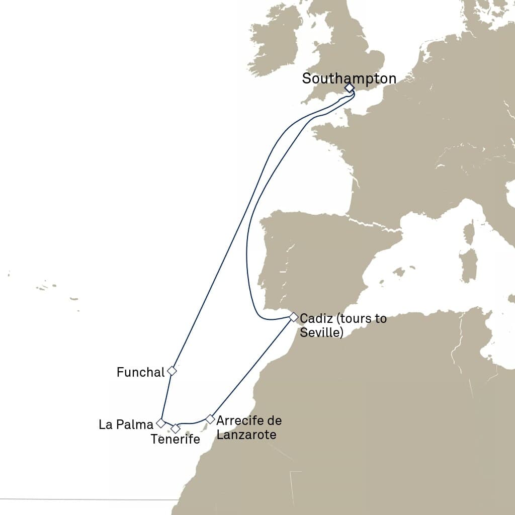 12 nights Mediterranean cruise on Queen Victoria 
from 🇬🇧 Southampton 