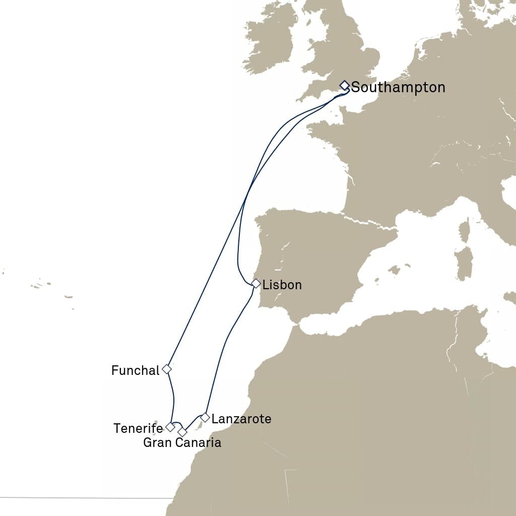 13 nights Mediterranean cruise on Queen Victoria 
from 🇬🇧 Southampton 