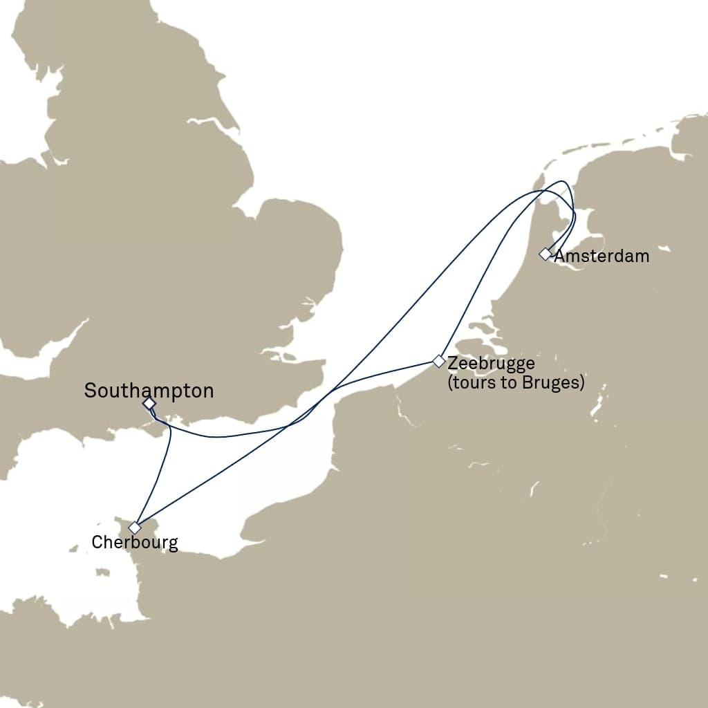 7 nights Mediterranean cruise on Queen Victoria 
from 🇬🇧 Southampton 