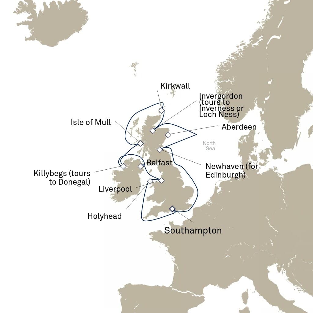 14 nights Mediterranean cruise on Queen Victoria 
from 🇬🇧 Southampton 
