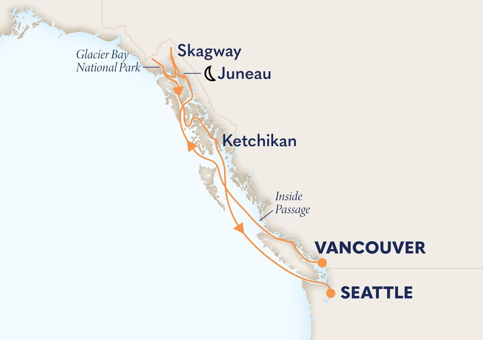 7 nights Alaskan cruise on Westerdam 
from 🇨🇦 Vancouver to 🇺🇸 Seattle 