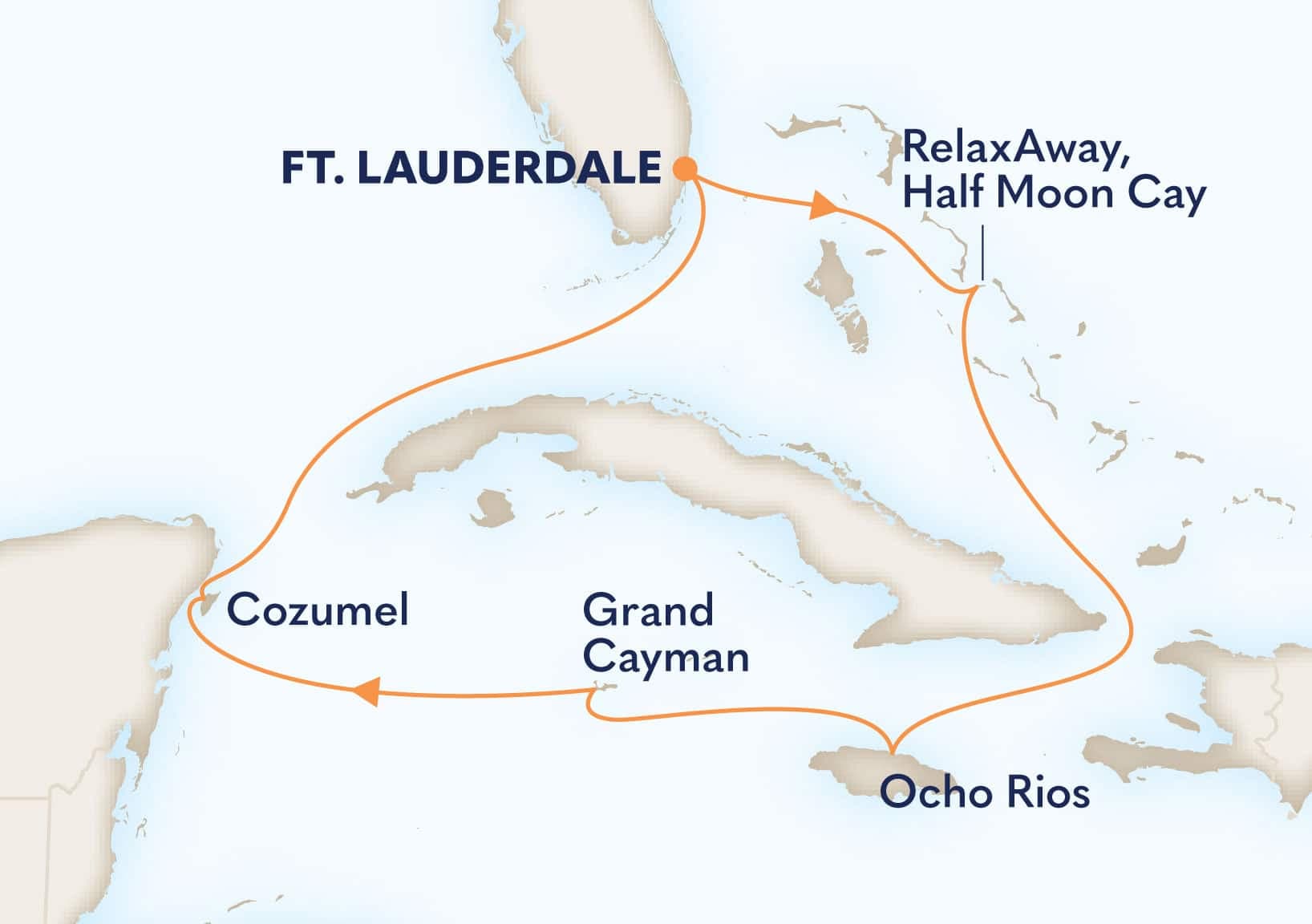7 nights Caribbean cruise on Nieuw Statendam 
from 🇺🇸 Fort Lauderdale 