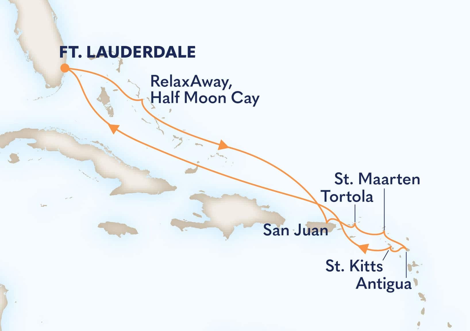 10 nights Caribbean cruise on Eurodam 
from 🇺🇸 Fort Lauderdale 