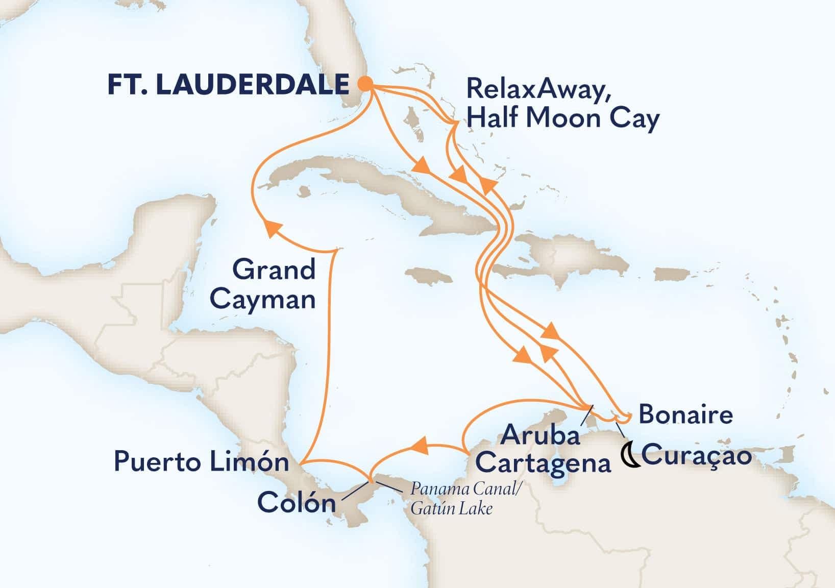 21 nights Caribbean cruise on Nieuw Amsterdam
from ๐บ๐ธ Fort Lauderdale