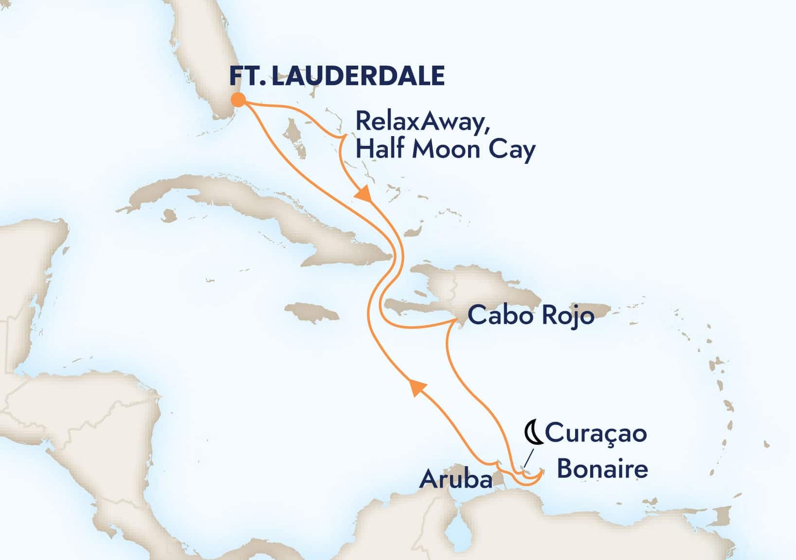 10 nights Caribbean cruise on Rotterdam
from ๐บ๐ธ Fort Lauderdale