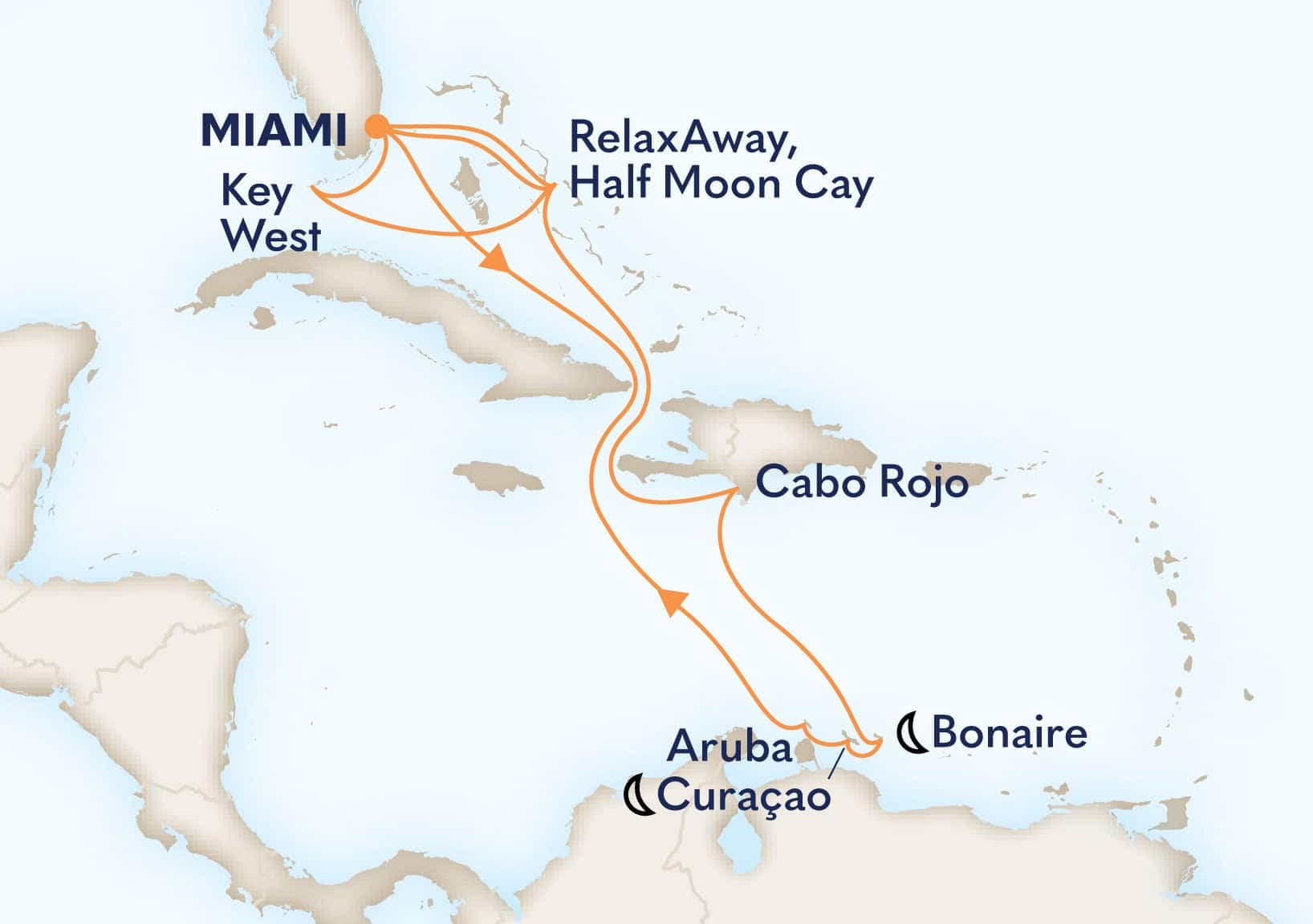 14 nights Caribbean cruise on Zuiderdam 
from 🇺🇸 Miami 
