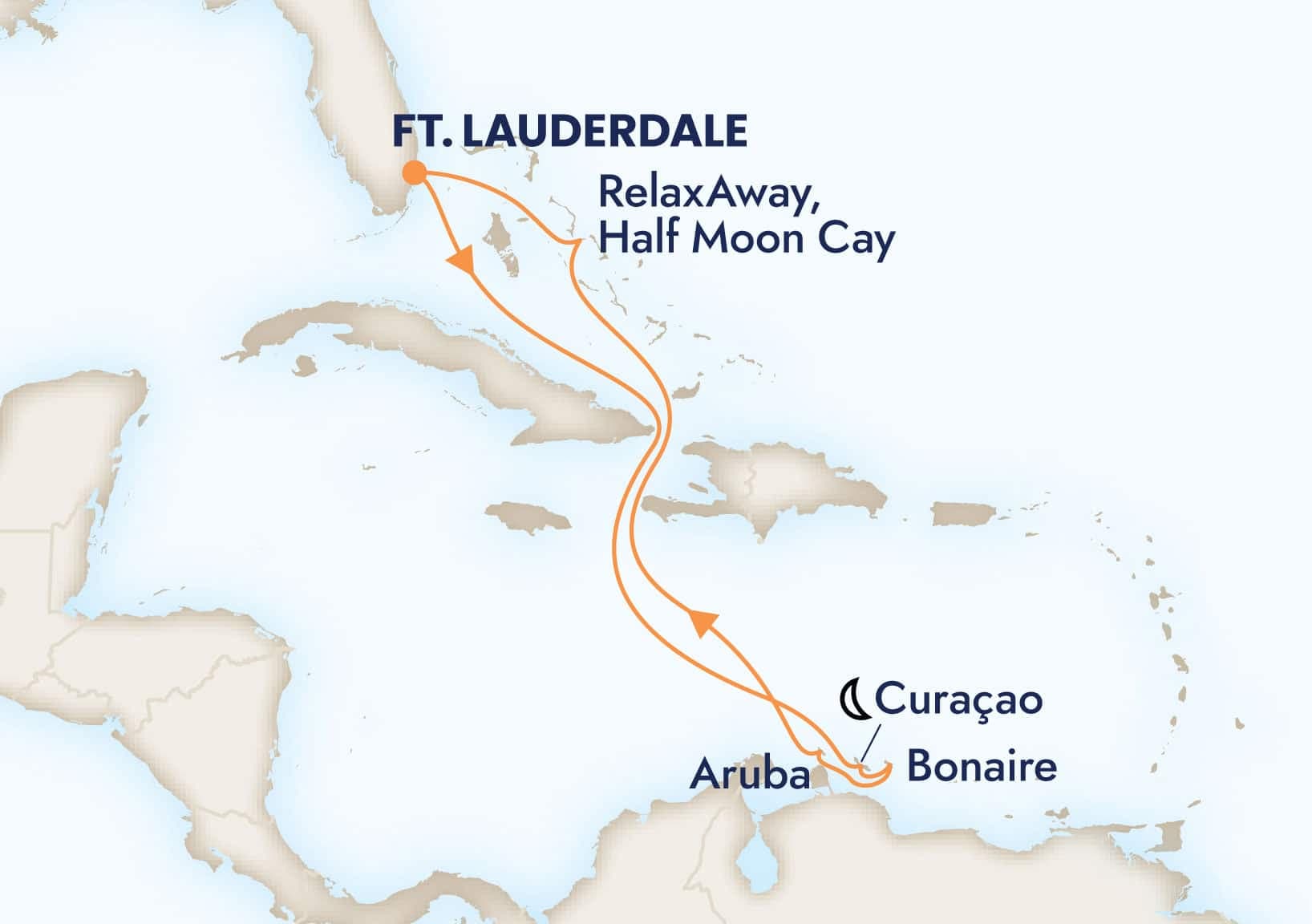 9 nights Caribbean cruise on Oosterdam
from 🇺🇸 Fort Lauderdale